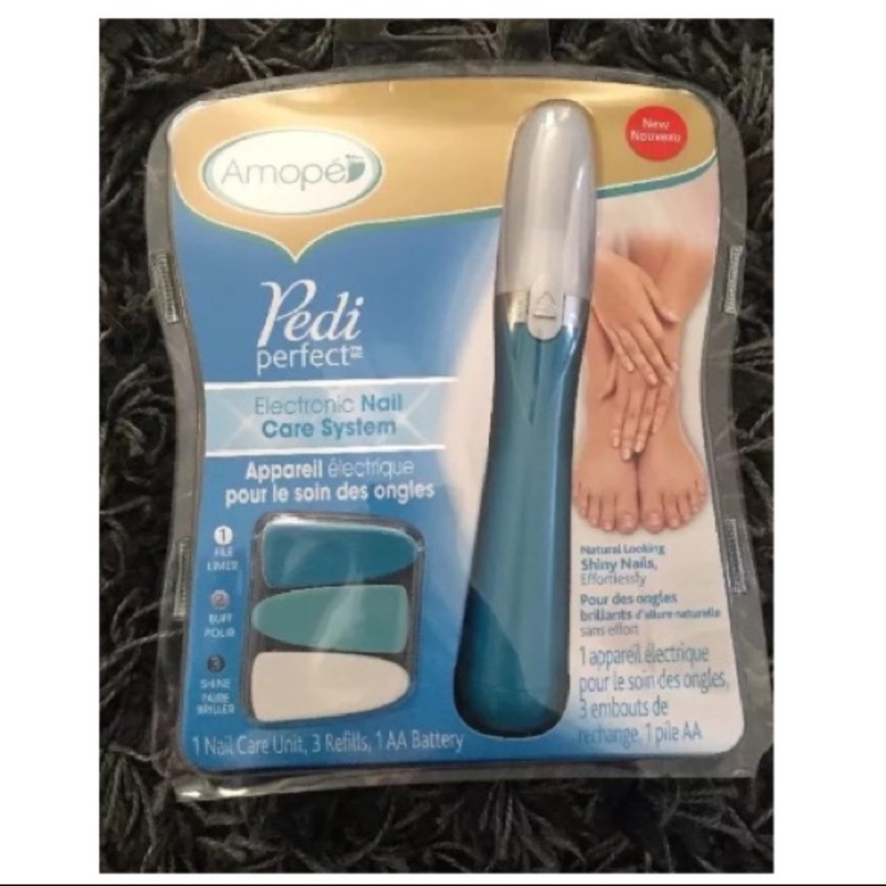 New Amope Pedi Perfect Electronic Nail Care System